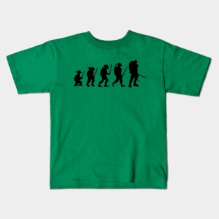 Turtle evolution Kids T-Shirt